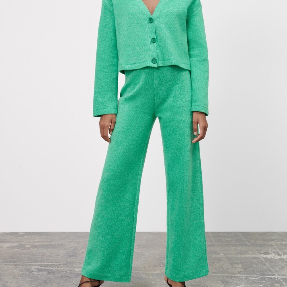 ZARA | Cardigan and pant set